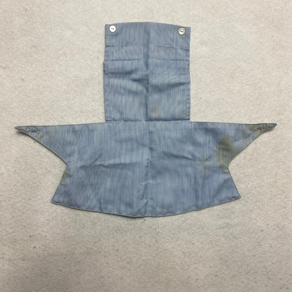 Vintage American Red Cross Volunteer  Dress L Blue White Uniform Stripe 1940s - Picture 14 of 14